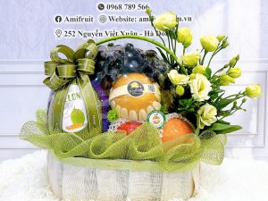 giỏ trái cây quà tặng sinh nhật cao cấp Amifruit