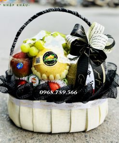 giỏ quà đi viếng đám tang cao cấp
