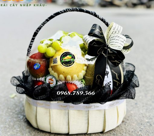giỏ quà đi viếng đám tang cao cấp
