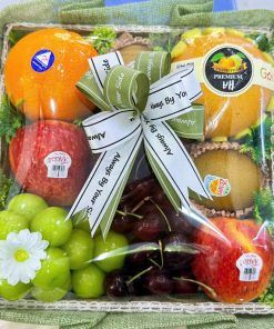 khay quà trái cây nhập khẩu