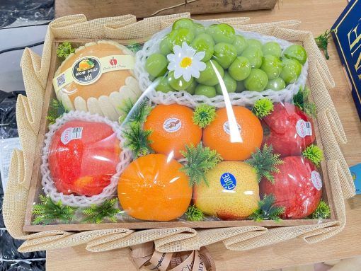 Khay trái cây quà tặng
