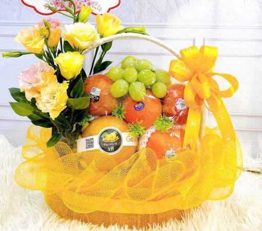 giỏ hoa quả nhập khẩu