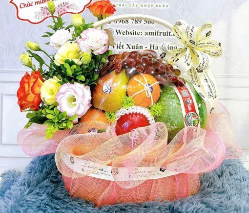 giỏ hoa quả nhập khẩu