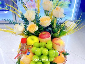 set hoa quả thắp hương
