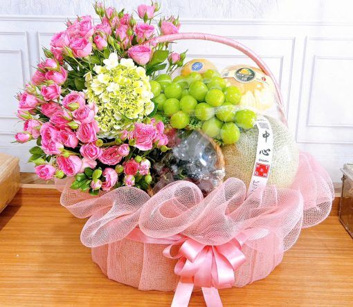giỏ hoa quả nhập khẩu