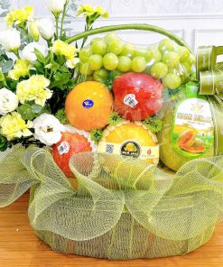 giỏ hoa quả nhập khẩu