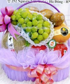 giỏ hoa quả nhập khẩu