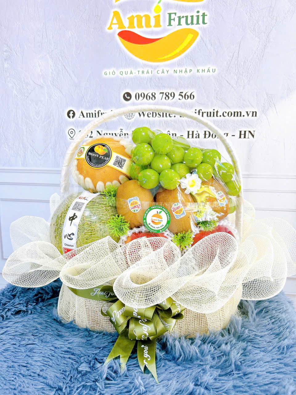 giỏ quà tặng trái cây nhập khẩu