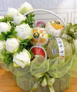 giỏ hoa quả biếu tặng