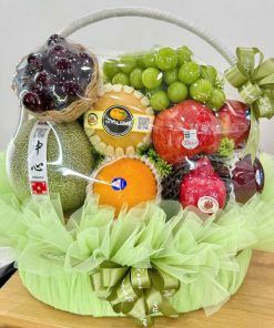 giỏ hoa quả nhập khẩu