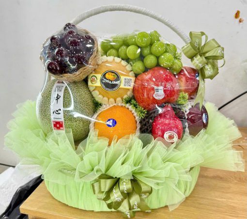 giỏ hoa quả nhập khẩu