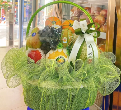 giỏ quà trái cây tặng sinh nhật, tân gia