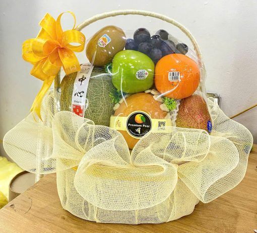 giỏ hoa quả nhập khẩu