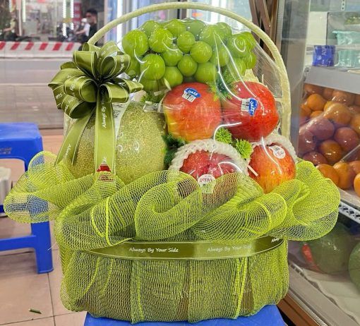 giỏ hoa quả nhập khẩu