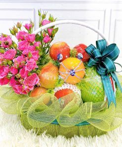 giỏ hoa quả nhập khẩu