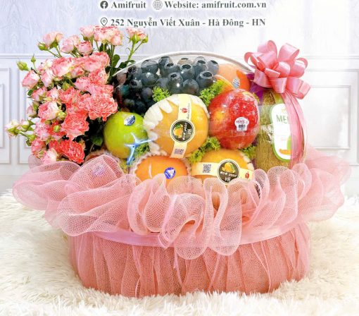 giỏ hoa quả nhập khẩu