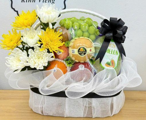 giỏ trái cây chia buồn