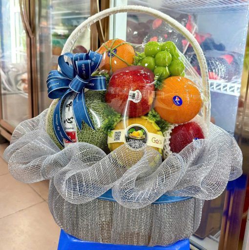 giỏ hoa quả nhập khẩu
