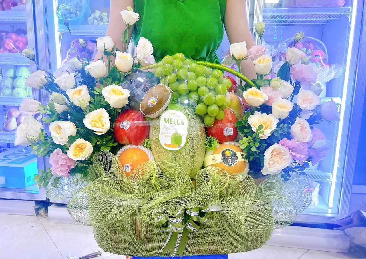 giỏ hoa quả cao cấp tại hà nội