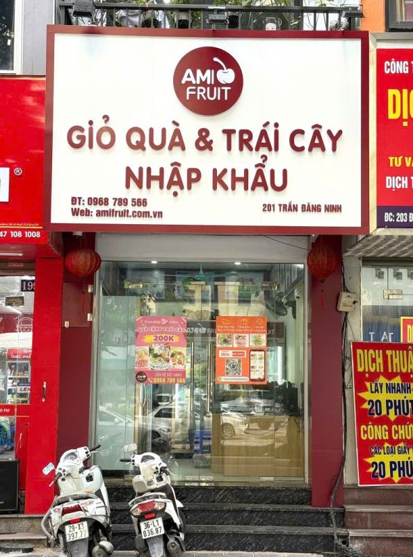 Cửa hàng trái cây nhập khẩu